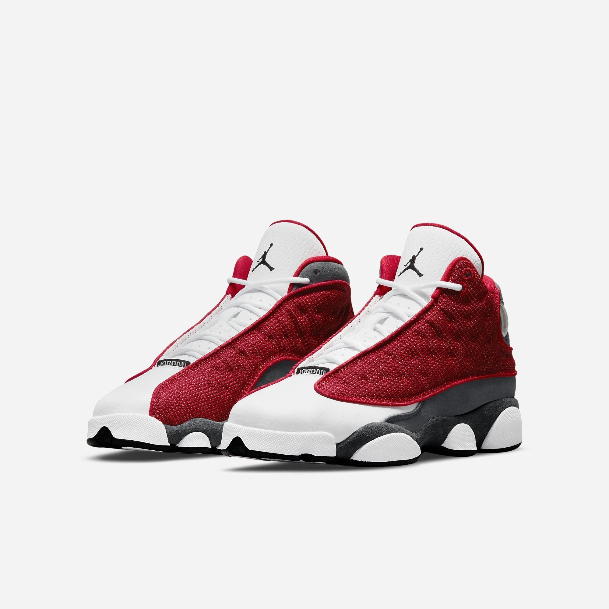 (GS) Air Jordan 13 Retro 'Red Flint' (2021) 884129-600 Air Jordan 13 Bold Sole Basketball Shoes