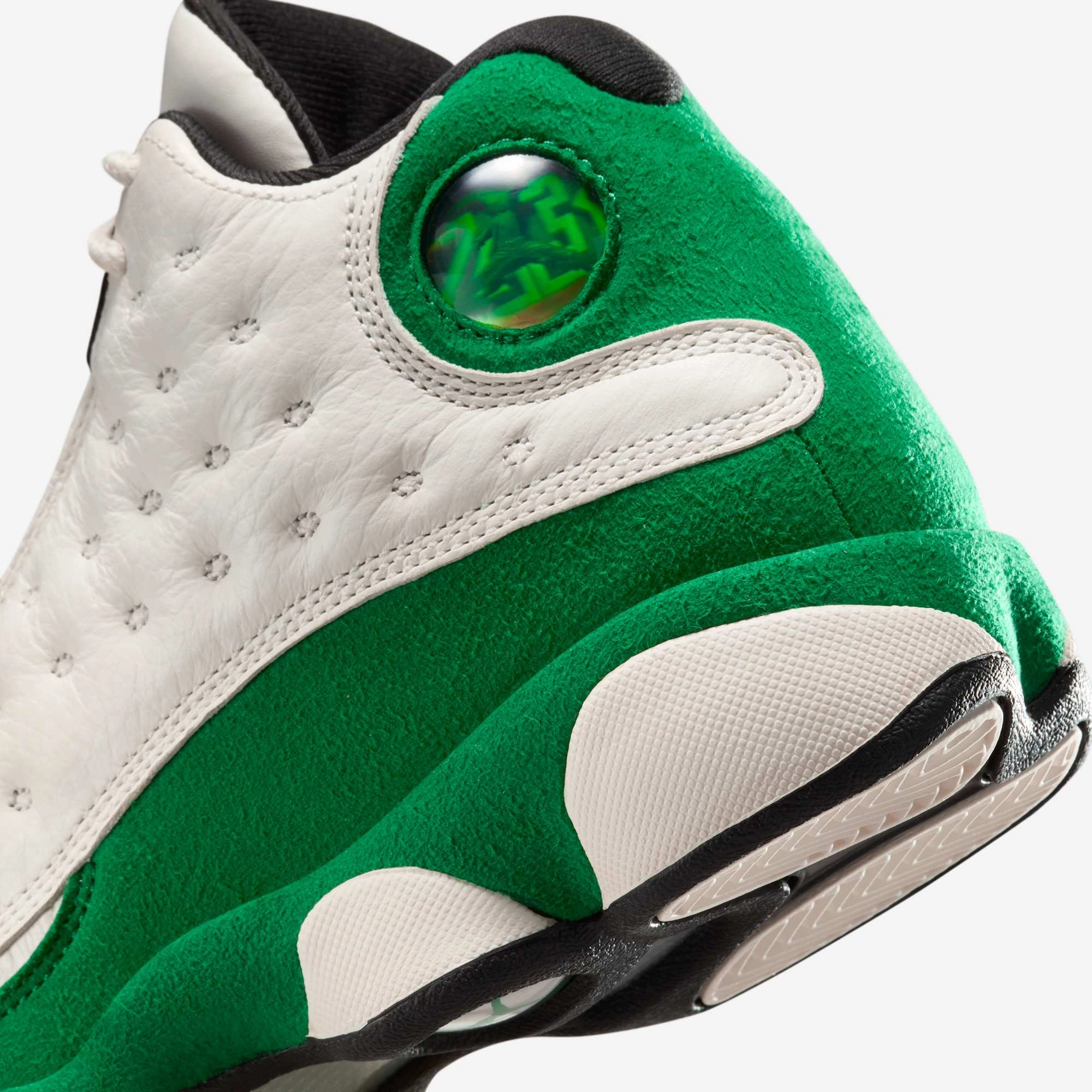 (GS) Air Jordan 13 Retro 'Sail / Pine Green' (2025) HQ0780-103 Air Jordan 13 Bold Sole Basketball Shoes