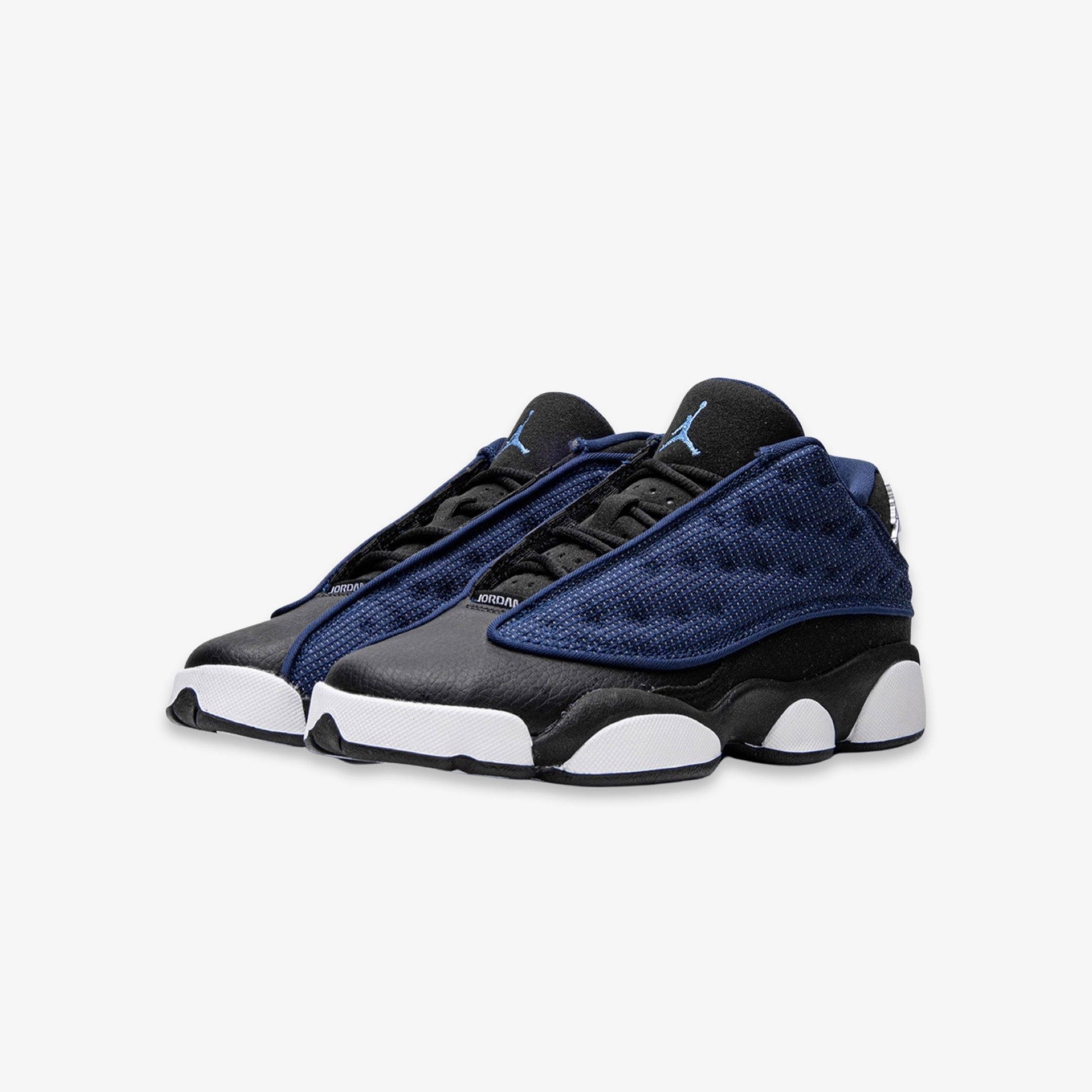 (GS) Air Jordan 13 Retro Low 'Brave Blue' (2017) 310811-407 Air Jordan 13 Bold Sole Basketball Shoes
