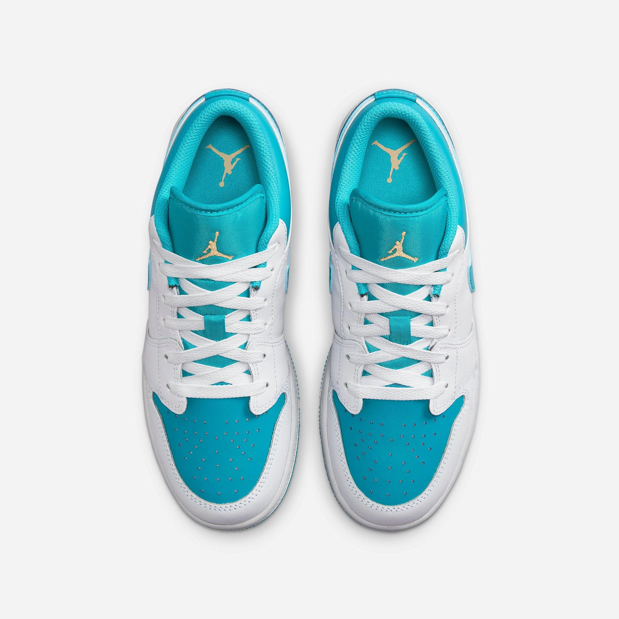 (GS) Air Jordan 1 Low 'Aquatone' (2023) 553560-174 Air Jordan 1 Original Colorway Shoes