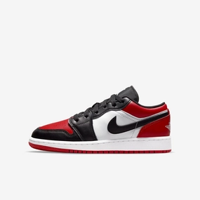 (GS) Air Jordan 1 Low 'Bred Toe' (2021) 553560-612 Stylish Air Jordan 1 in classic design