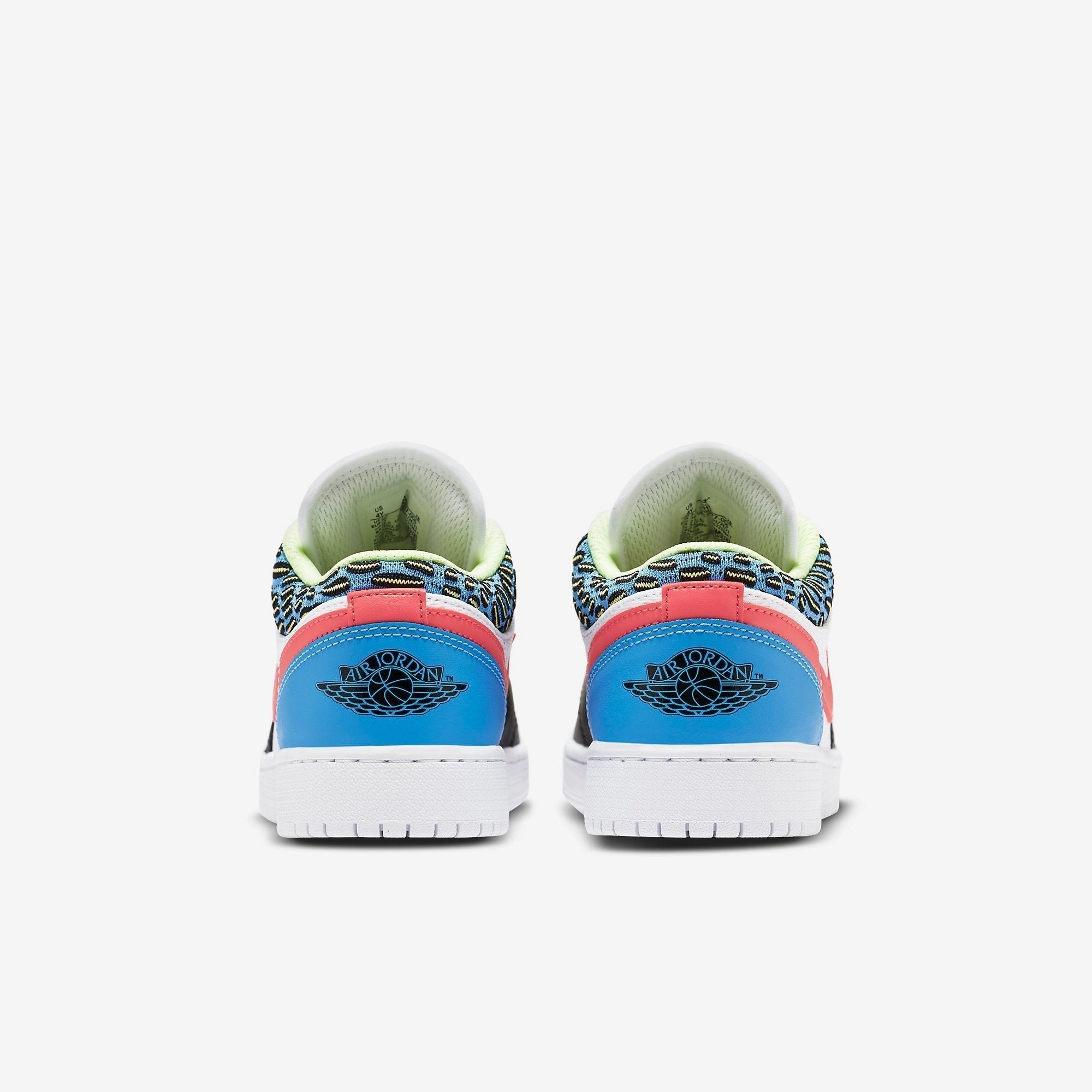 (GS) Air Jordan 1 Low 'Children's Art / Funky Patterns' (2021) DH5927-006 Air Jordan 1 Signature Look Sneakers