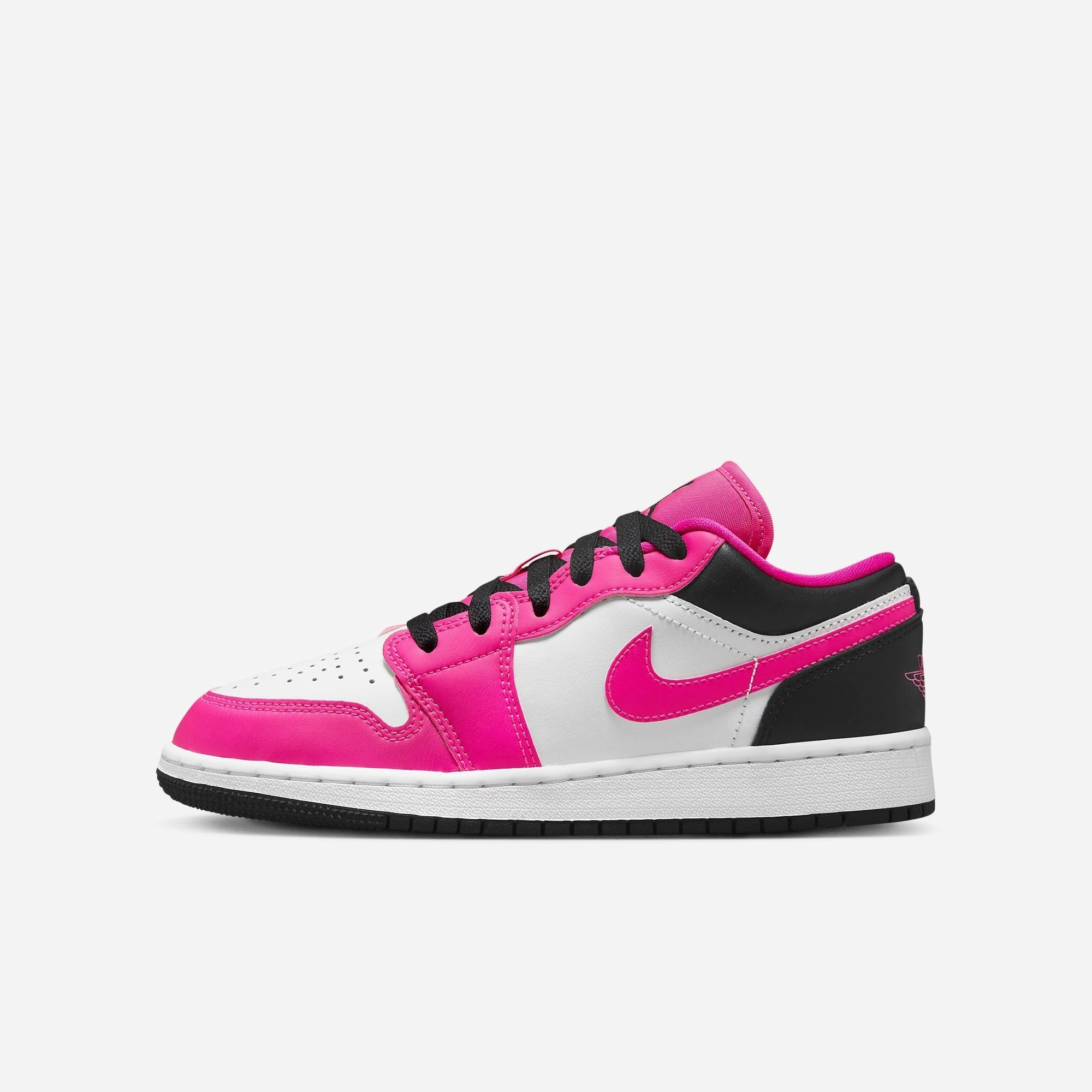 (GS) Air Jordan 1 Low 'Fierce Pink' (2023) DZ5365-601 Iconic Air Jordan 1 shoes with bold accents