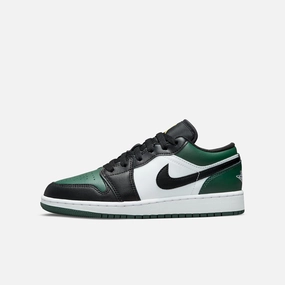 (GS) Air Jordan 1 Low 'Green Toe' (2021) 553560-371 Stylish Air Jordan 1 in classic design