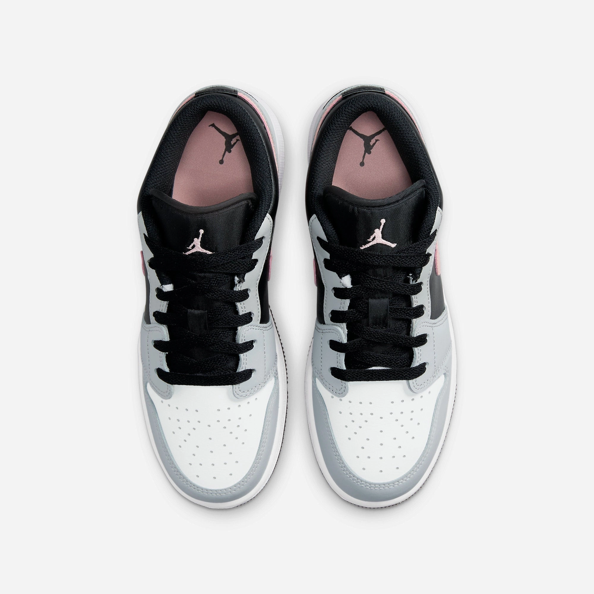 (GS) Air Jordan 1 Low 'Grey Fog' (2022) 553560-062 Air Jordan 1 Timeless Heritage Shoes