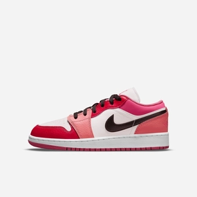 (GS) Air Jordan 1 Low 'Pinksicle' (2021) 553560-162 Iconic Air Jordan 1 shoes with bold accents