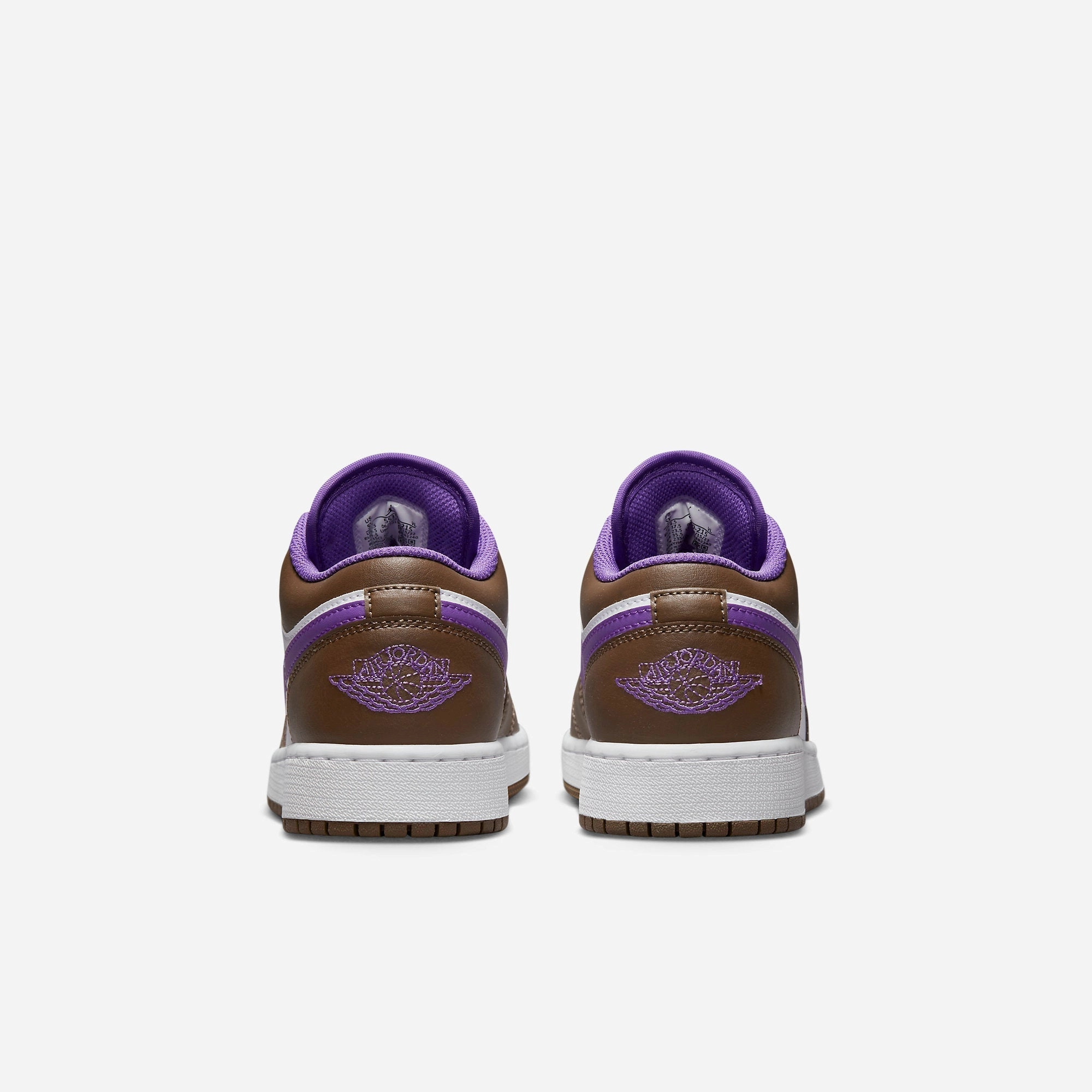 (GS) Air Jordan 1 Low 'Purple Mocha' (2023) 553560-215 Air Jordan 1 Timeless Heritage Shoes