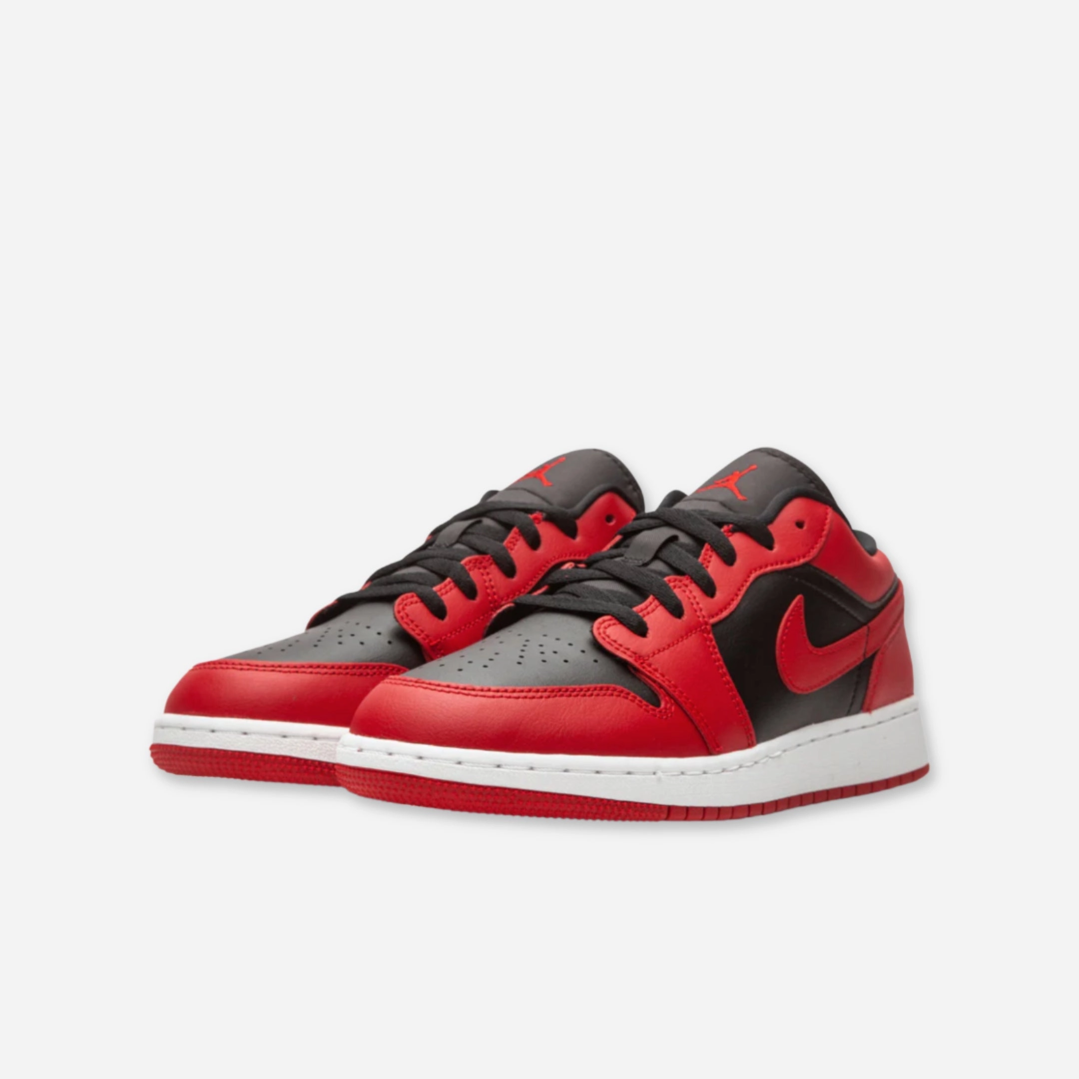 (GS) Air Jordan 1 Low 'Reverse Bred' (2020) 553560-606 Air Jordan 1 Original Colorway Shoes