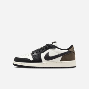 (GS) Air Jordan 1 Low OG 'Mocha / Palomino' (2024) CZ0858-102 Authentic Air Jordan 1 in premium leather