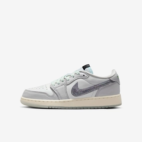 (GS) Air Jordan 1 Low OG 'Year of the Snake' (2025) HF3207-100 Authentic Air Jordan 1 in premium leather