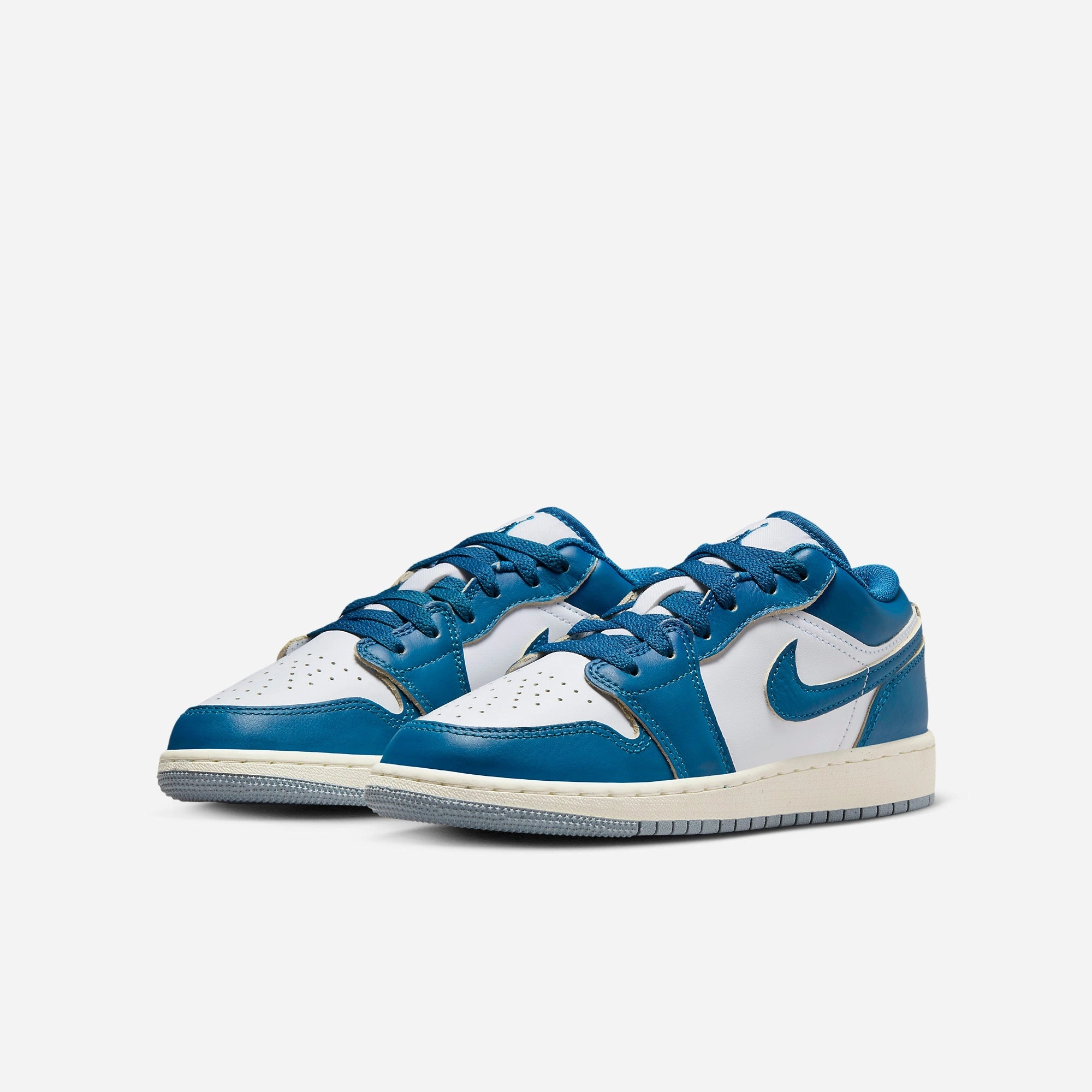 (GS) Air Jordan 1 Low SE 'Industrial Blue' (2024) FN9137-141 Air Jordan 1 Original Colorway Shoes