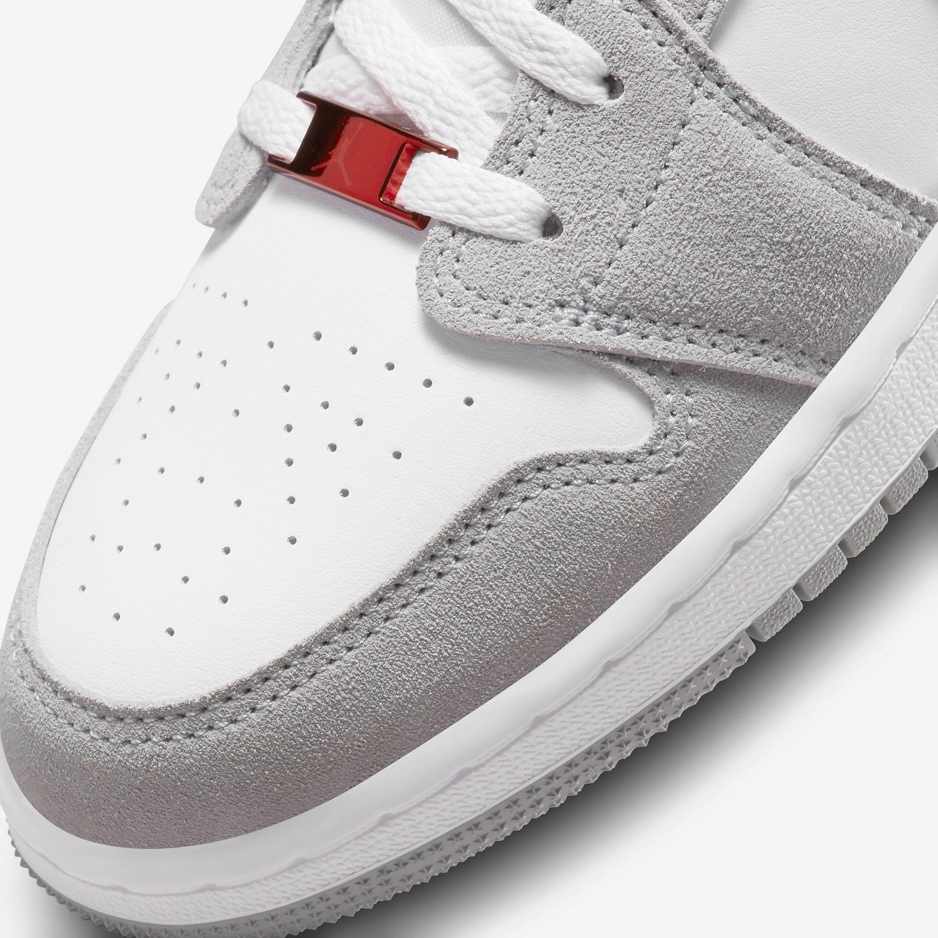 (GS) Air Jordan 1 Low SE 'Light Smoke Grey' (2021) DM0589-016 Air Jordan 1 Signature Look Sneakers