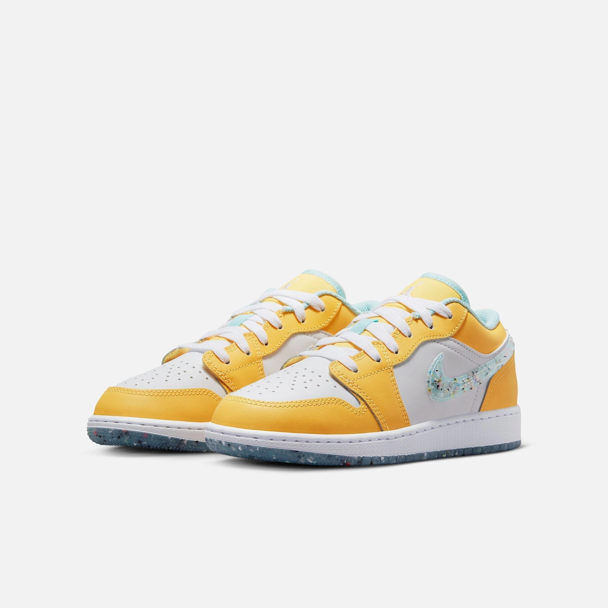 (GS) Air Jordan 1 Low SE 'Recycled Grind' (2023) DX4375-800 Air Jordan 1 Timeless Heritage Shoes