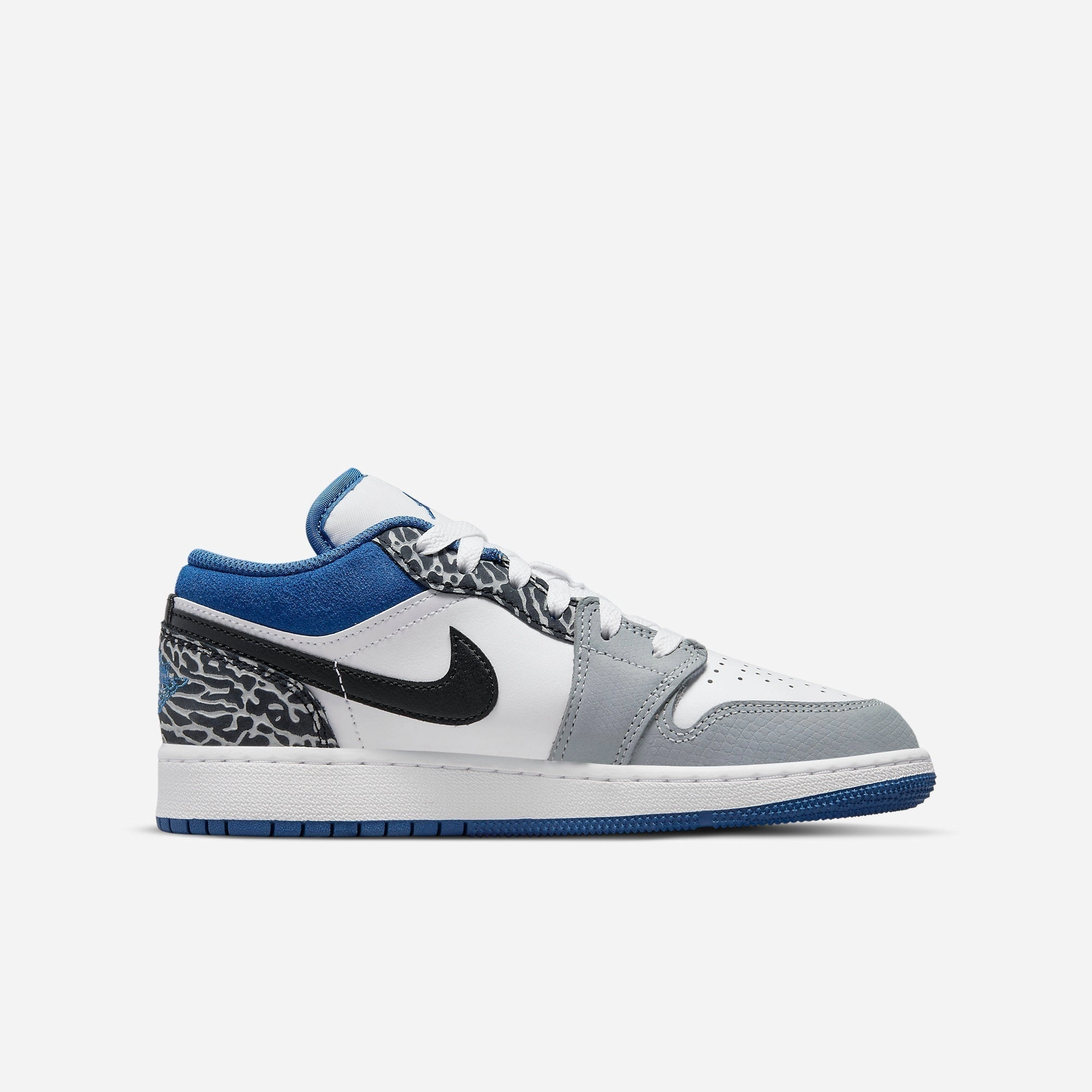 (GS) Air Jordan 1 Low SE 'True Blue' (2022) DQ2514-140 Air Jordan 1 Timeless Heritage Shoes