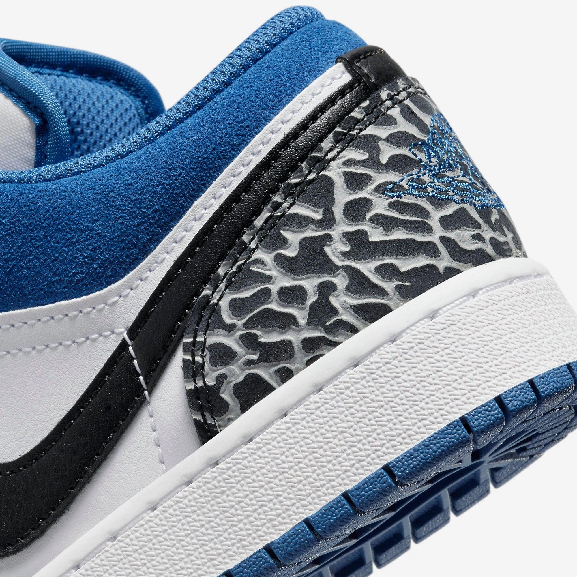 (GS) Air Jordan 1 Low SE 'True Blue' (2022) DQ2514-140 Air Jordan 1 Timeless Heritage Shoes