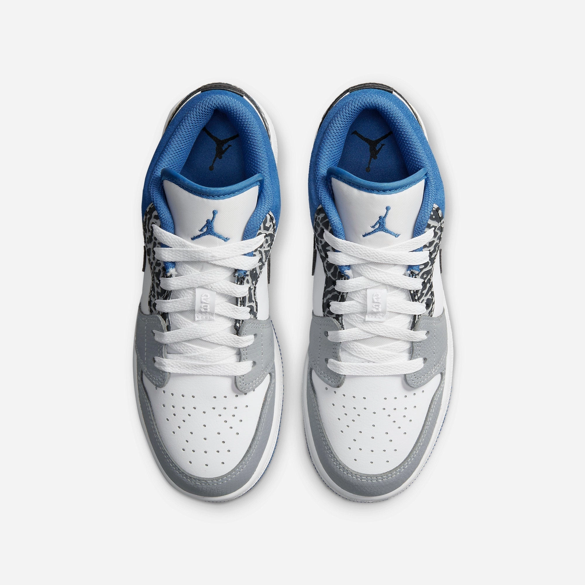 (GS) Air Jordan 1 Low SE 'True Blue' (2022) DQ2514-140 Air Jordan 1 Timeless Heritage Shoes