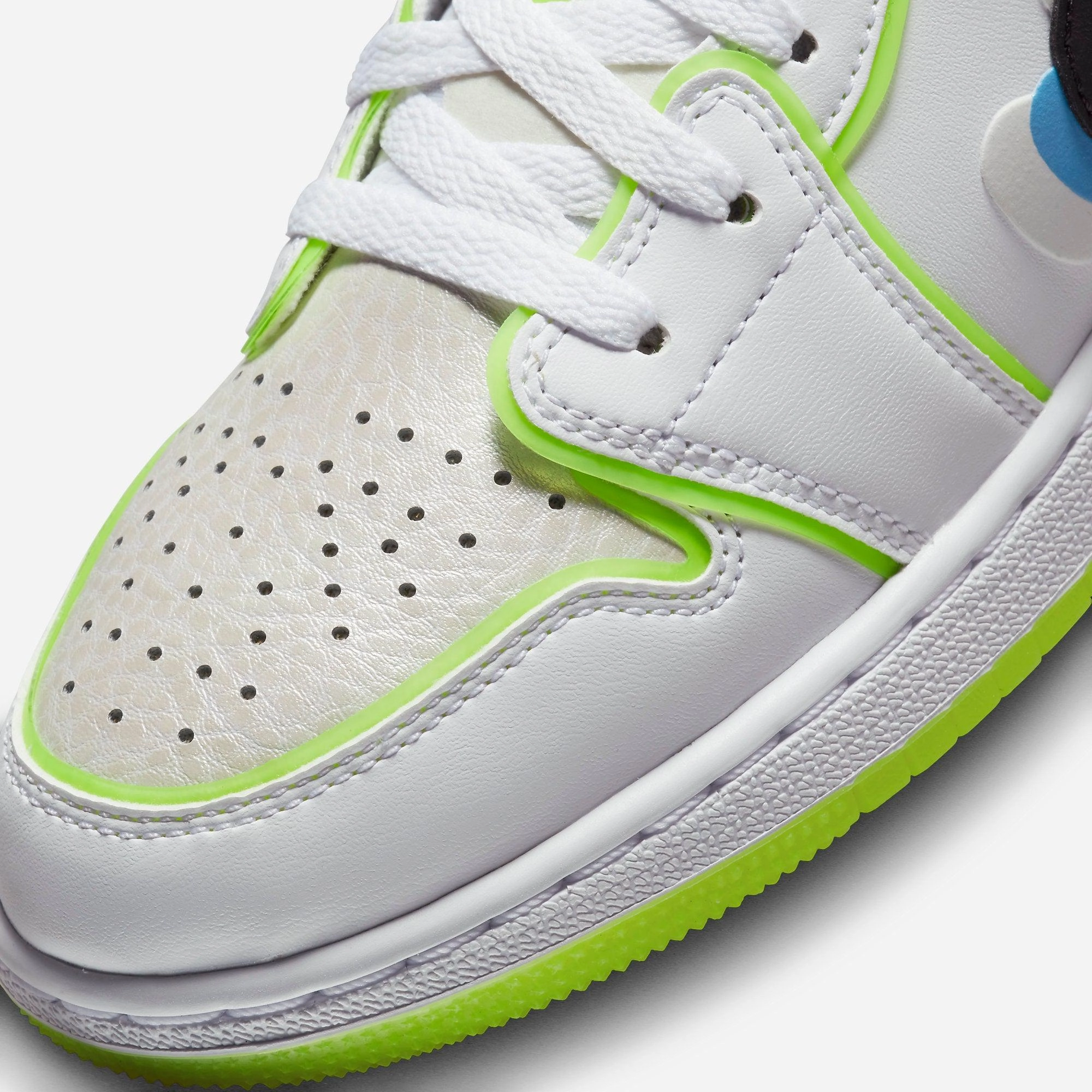 (GS) Air Jordan 1 Low SE 'Warped Swoosh' (2023) DV1324-117 Air Jordan 1 Timeless Heritage Shoes
