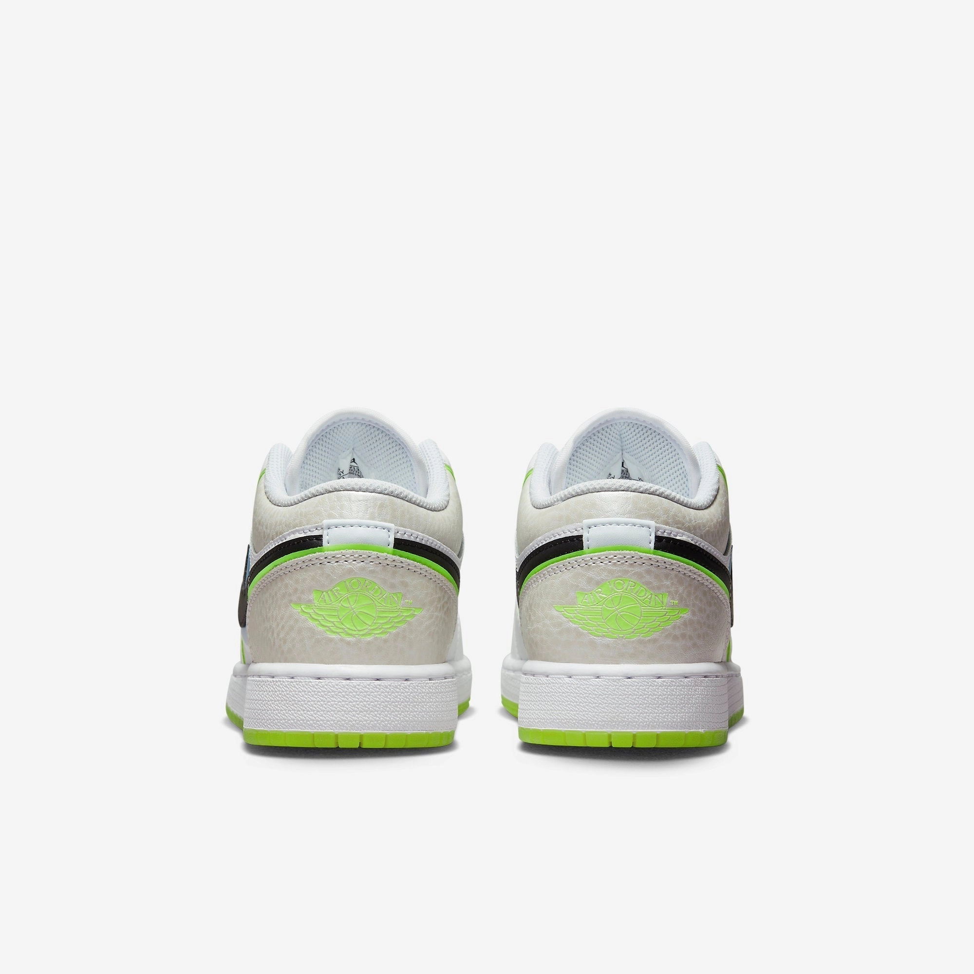 (GS) Air Jordan 1 Low SE 'Warped Swoosh' (2023) DV1324-117 Air Jordan 1 Timeless Heritage Shoes