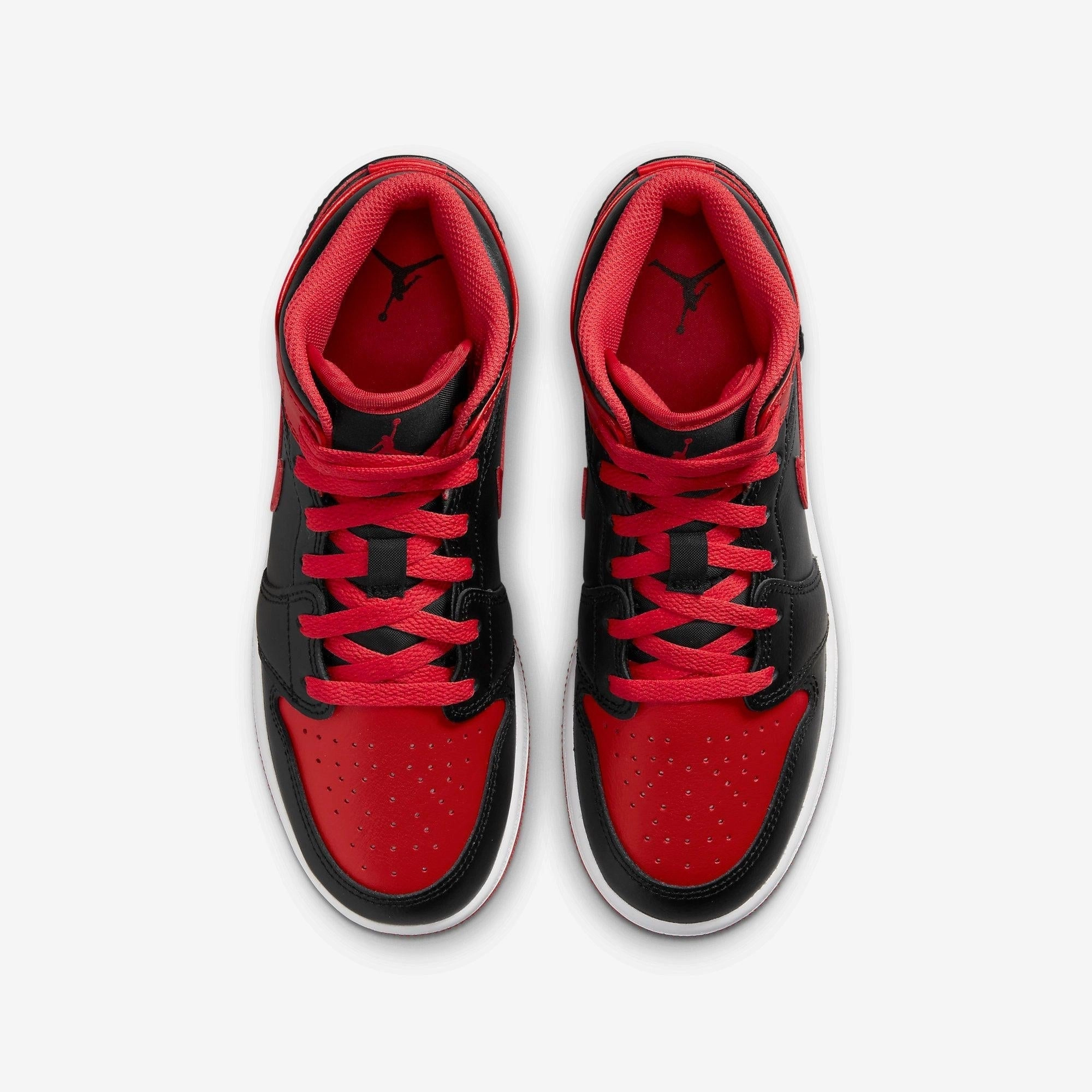 (GS) Air Jordan 1 Mid 'Alternate Bred' (2022) DQ8423-060 Air Jordan 1 Timeless Heritage Shoes