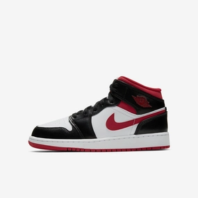 (GS) Air Jordan 1 Mid 'Gym Red' (2021) DJ4695-122 Stylish Air Jordan 1 in classic design