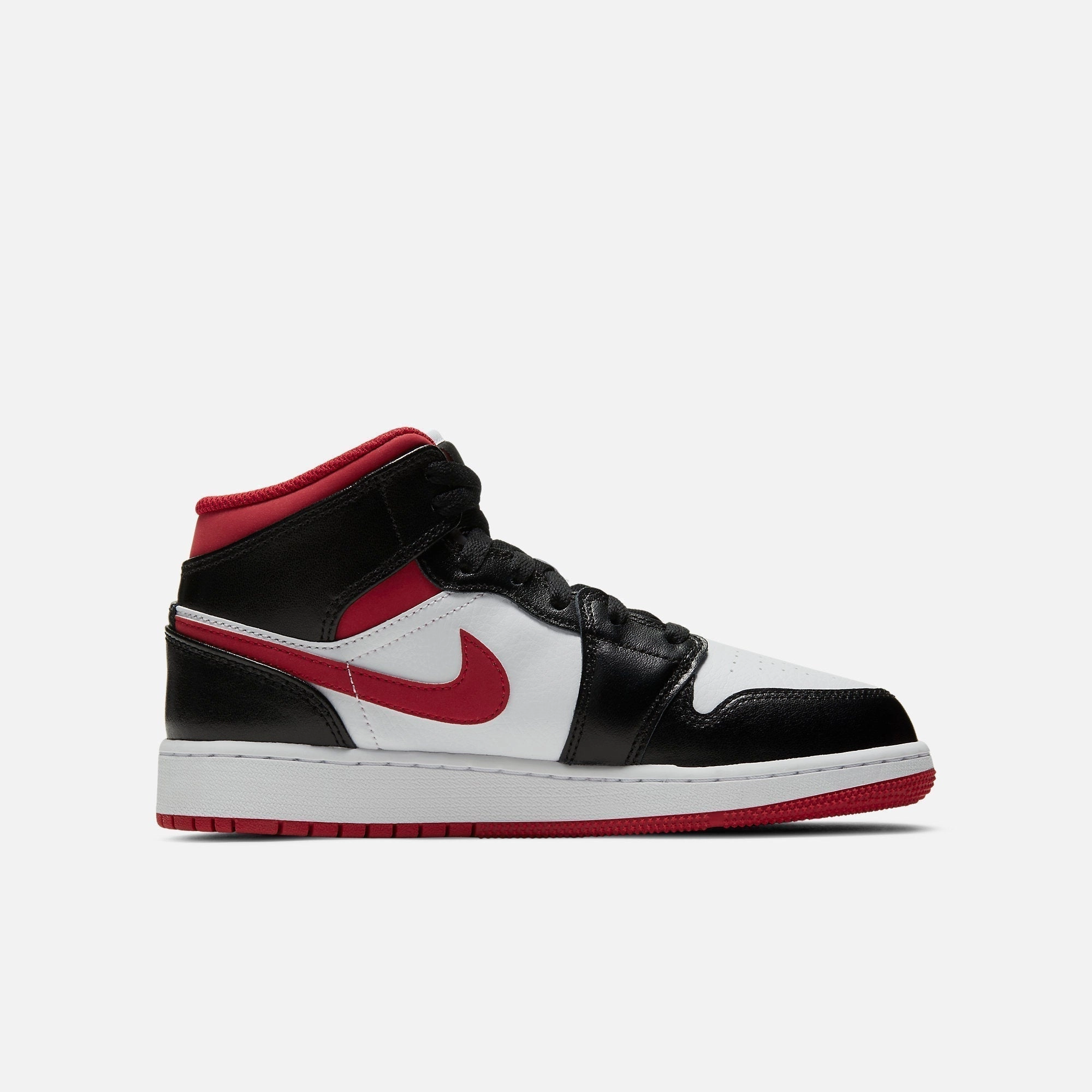 (GS) Air Jordan 1 Mid 'Gym Red' (2021) DJ4695-122 Air Jordan 1 Signature Look Sneakers