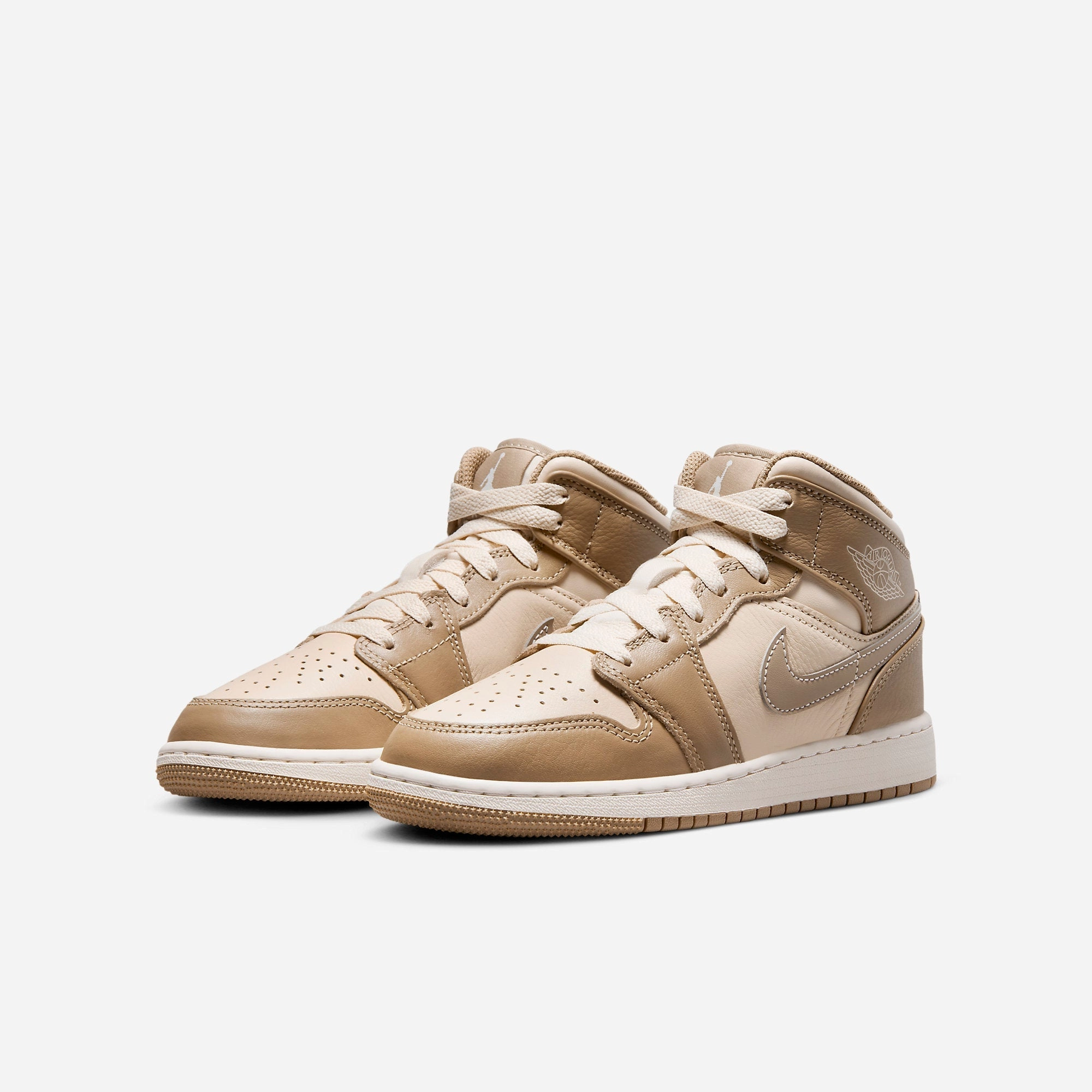 (GS) Air Jordan 1 Mid 'Legend Light Brown' (2024) HF4781-203 Air Jordan 1 Original Colorway Shoes