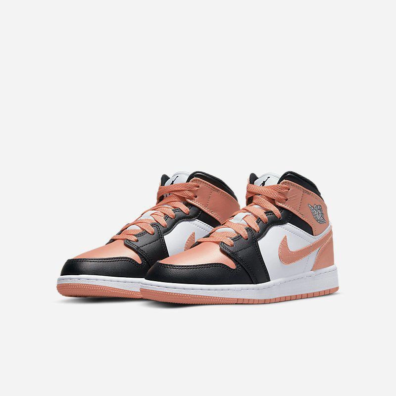 (GS) Air Jordan 1 Mid 'Light Madder Root' (2022) DM9077-108 Air Jordan 1 Timeless Heritage Shoes