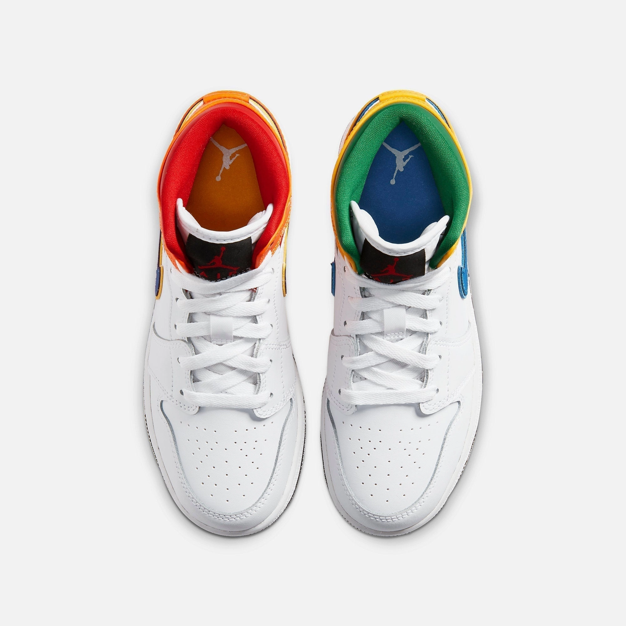 (GS) Air Jordan 1 Mid 'Playground' (2020) 554725-128 Air Jordan 1 Retro Court Sneakers