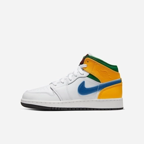 (GS) Air Jordan 1 Mid 'Playground' (2020) 554725-128 Heritage Air Jordan 1 sneakers for men