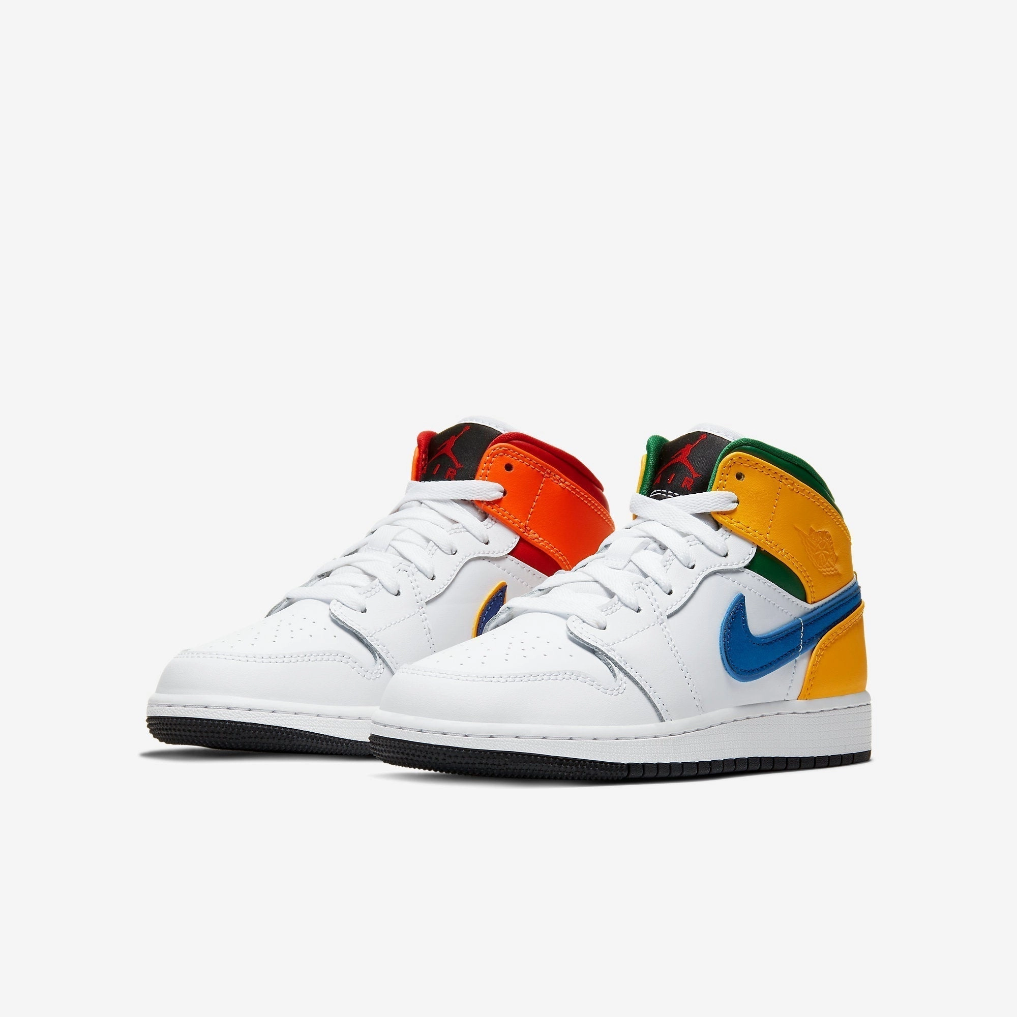 (GS) Air Jordan 1 Mid 'Playground' (2020) 554725-128 Air Jordan 1 Retro Court Sneakers