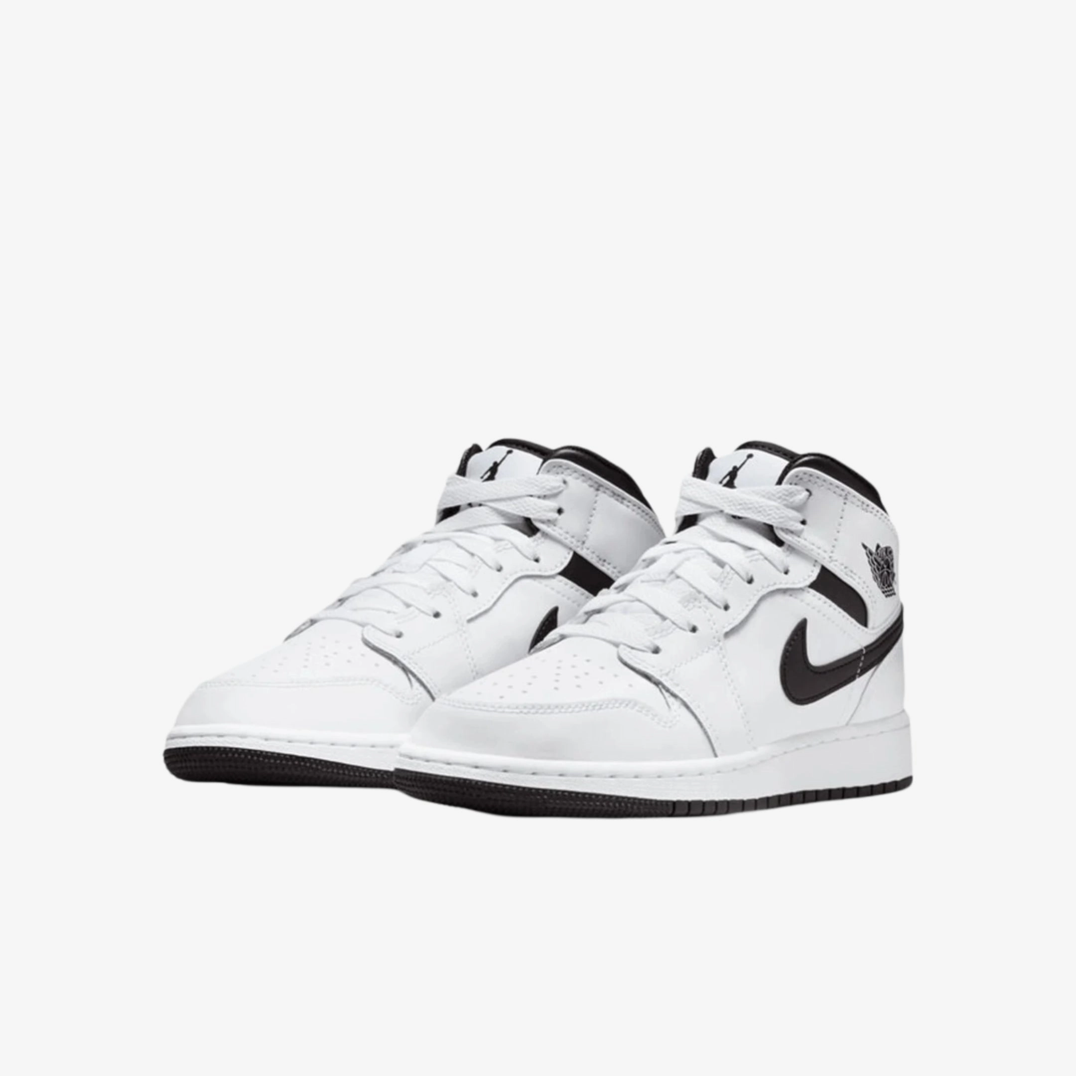 (GS) Air Jordan 1 Mid 'Reverse Panda' (2023) DQ8423-132 Air Jordan 1 Original Colorway Shoes