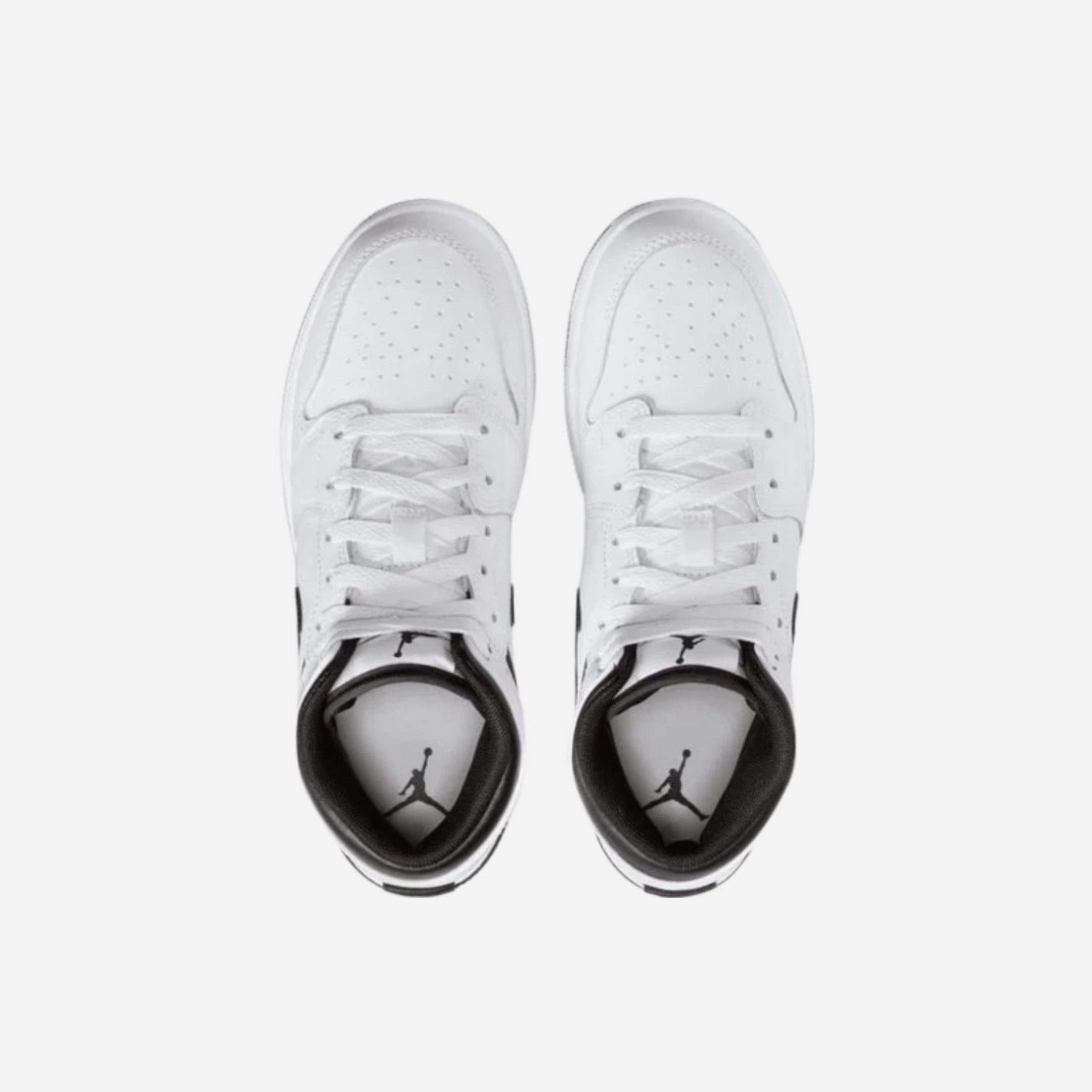 (GS) Air Jordan 1 Mid 'Reverse Panda' (2023) DQ8423-132 Air Jordan 1 Original Colorway Shoes
