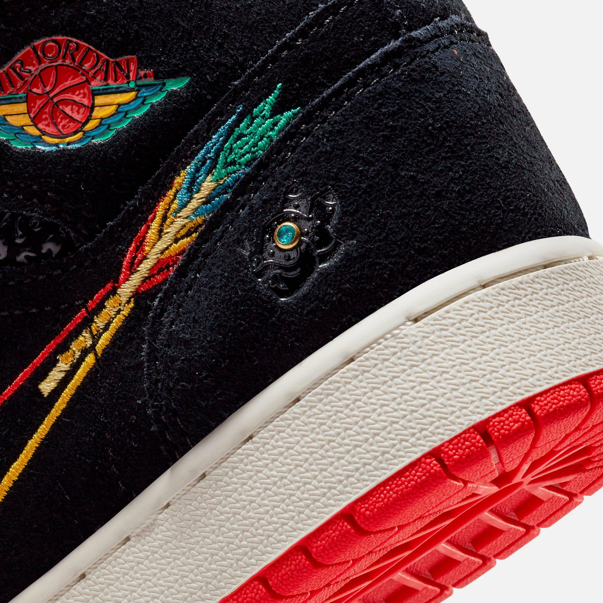 (GS) Air Jordan 1 Mid SE 'SiEMPRE Familia' (2021) DN5121-001 Air Jordan 1 Timeless Heritage Shoes