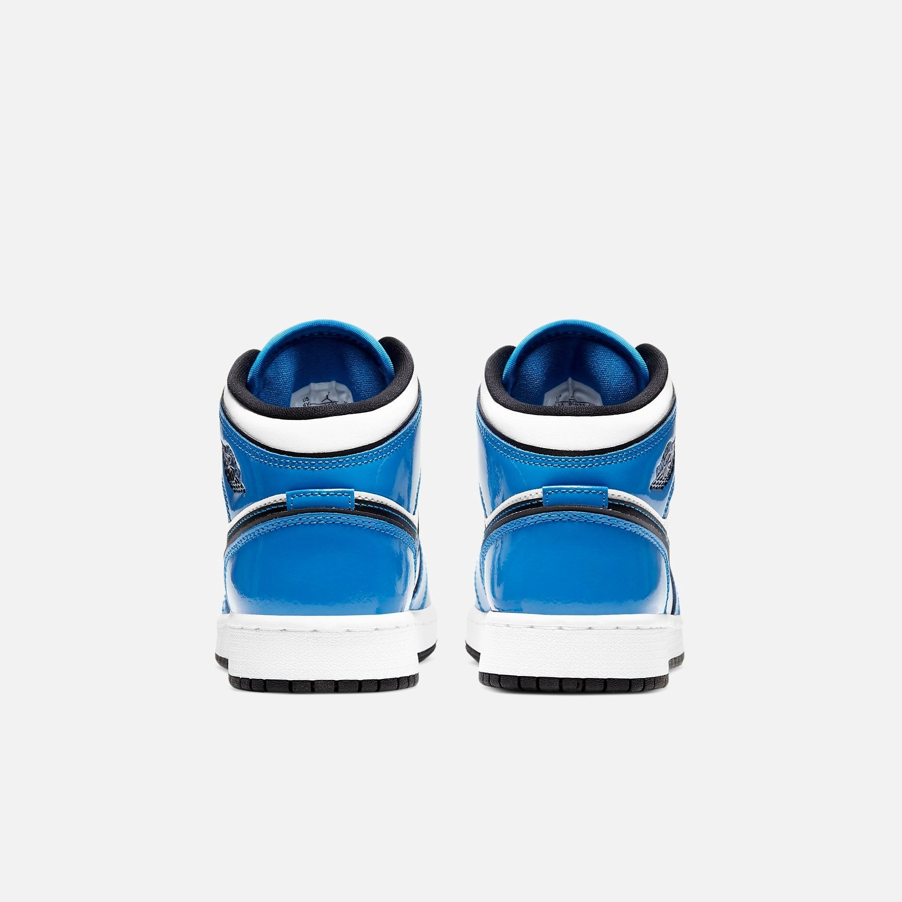 (GS) Air Jordan 1 Mid SE 'Signal Blue' (2021) BQ6931-402 Air Jordan 1 Original Colorway Shoes