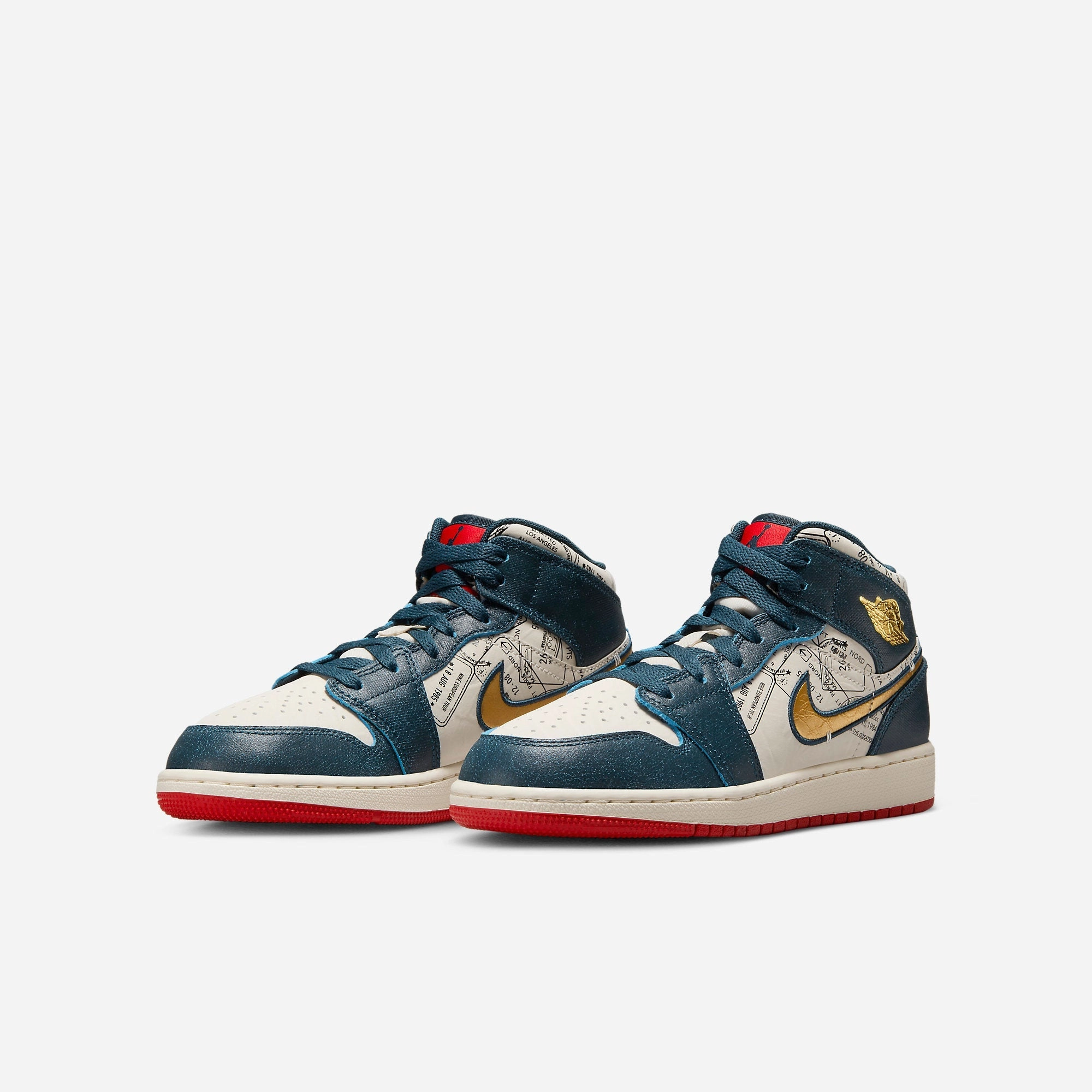 (GS) Air Jordan 1 Mid SE 'Take Flight' (2024) FN1353-400 Air Jordan 1 Original Colorway Shoes