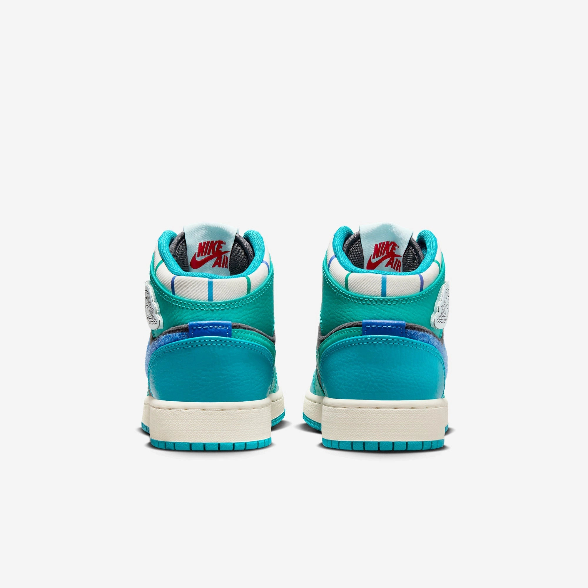 (GS) Air Jordan 1 Mid SS 'Inspired by the Greatest Aquatone' (2024) FJ9482-004 Air Jordan 1 Original Colorway Shoes