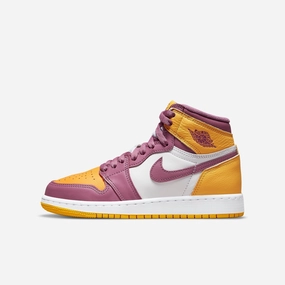 (GS) Air Jordan 1 Retro High OG 'Brotherhood' (2022) 575441-706 Authentic Air Jordan 1 in premium leather