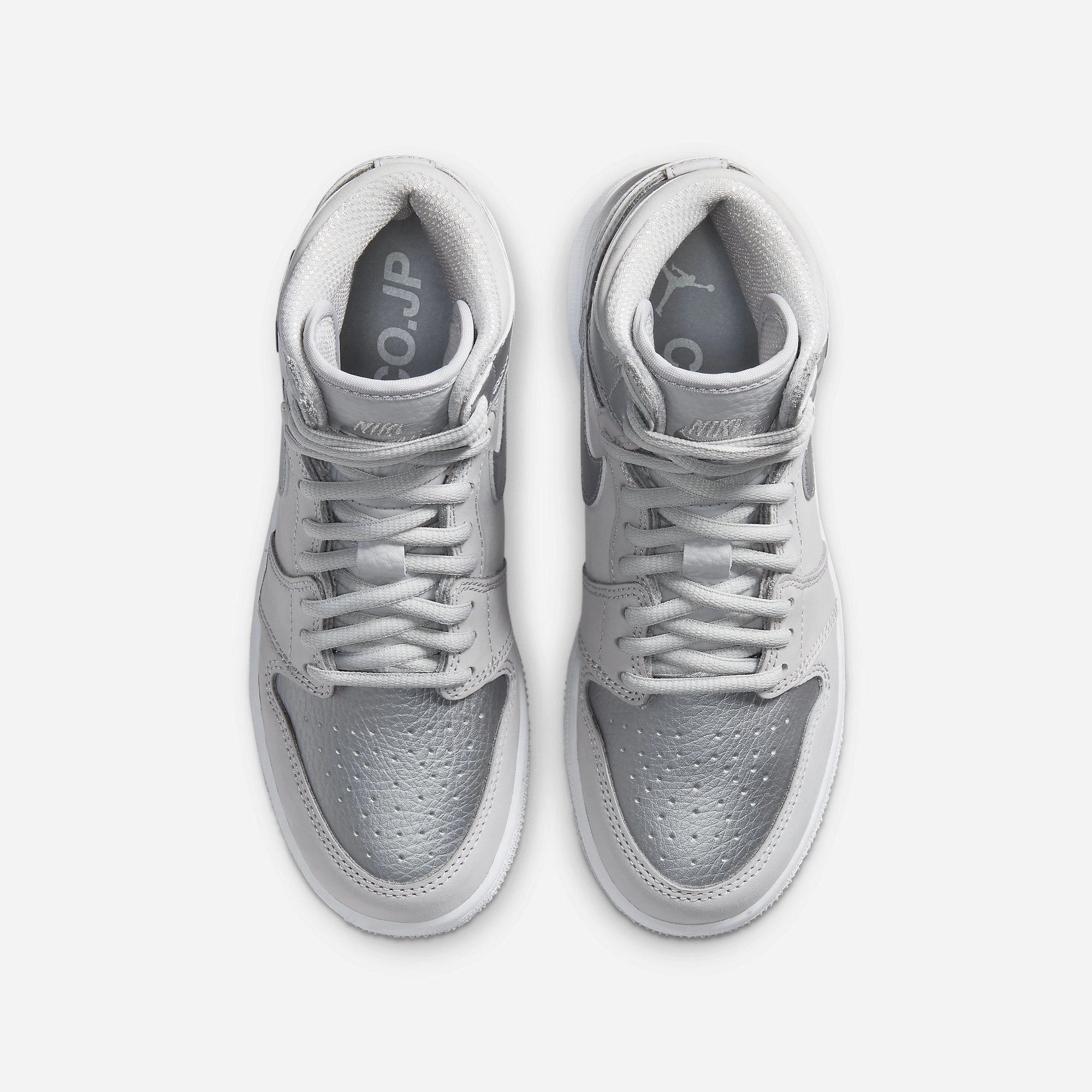 (GS) Air Jordan 1 Retro High OG 'Japan Metallic Silver' (2020) 575441-029 Air Jordan 1 Original Colorway Shoes