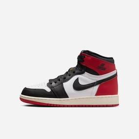 (GS) Air Jordan 1 Retro High OG 'Reimagined Black Toe' (2025) FD1437-106 Authentic Air Jordan 1 in premium leather