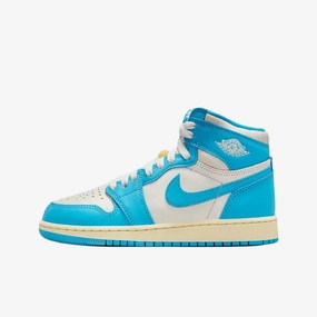 (GS) Air Jordan 1 Retro High OG 'Reimagined UNC University Blue' (2025) FD1437-402 Authentic Air Jordan 1 in premium leather