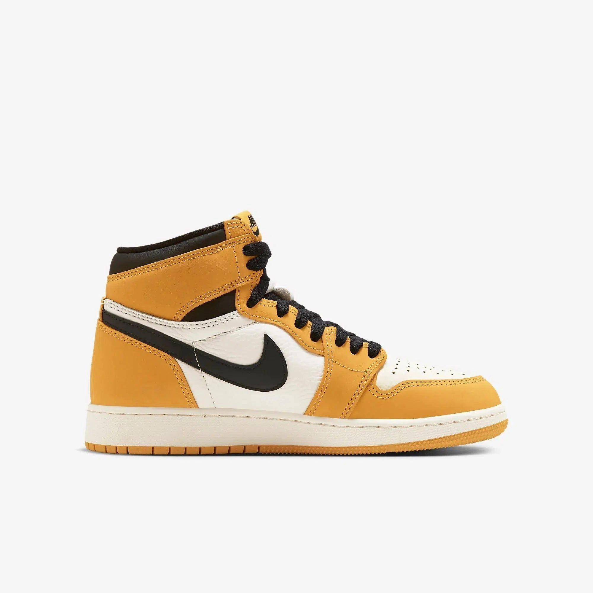 (GS) Air Jordan 1 Retro High OG 'Yellow Ochre' (2024) FD1437-701 Air Jordan 1 Original Colorway Shoes