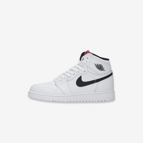 (GS) Air Jordan 1 Retro High Premium 'Yin Yang White' (2016) 575441-102 Stylish Air Jordan 1 in classic design