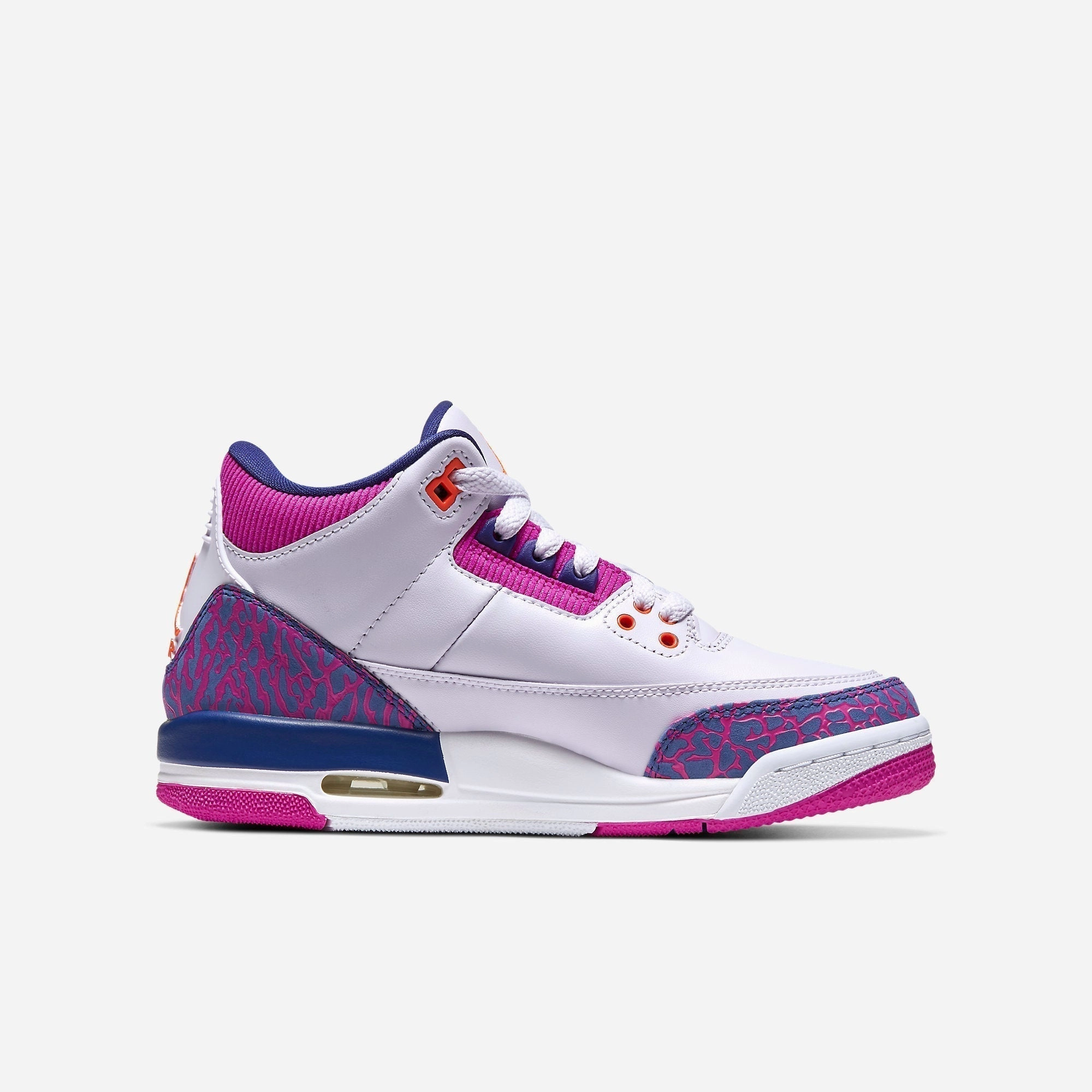 (GS) Air Jordan 3 Retro 'Barely Grape' (2020) 441140-500 Air Jordan 3 Retro Throwback Sneakers