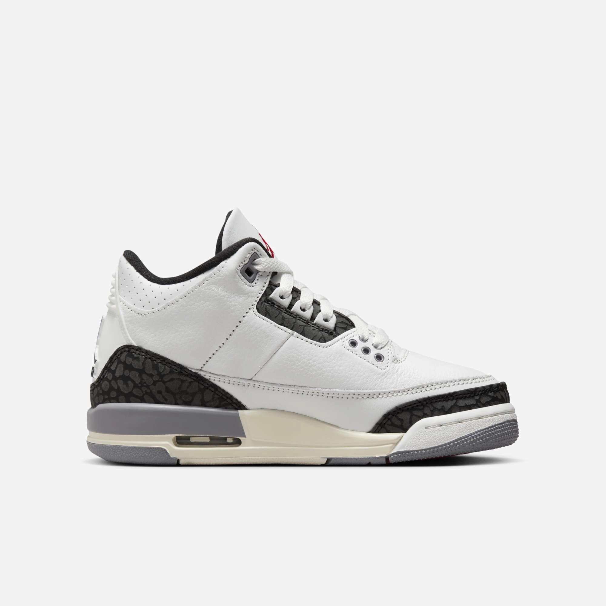 (GS) Air Jordan 3 Retro 'Cement Grey' (2024) DM0967-106 Air Jordan 3 Retro Throwback Sneakers