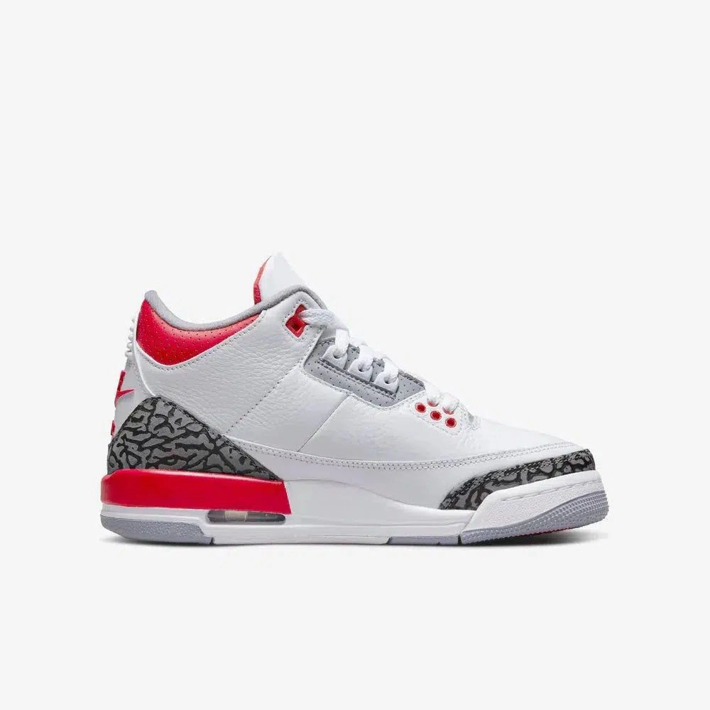 (GS) Air Jordan 3 Retro 'Fire Red' (2022) DM0967-160 Air Jordan 3 Retro Throwback Sneakers