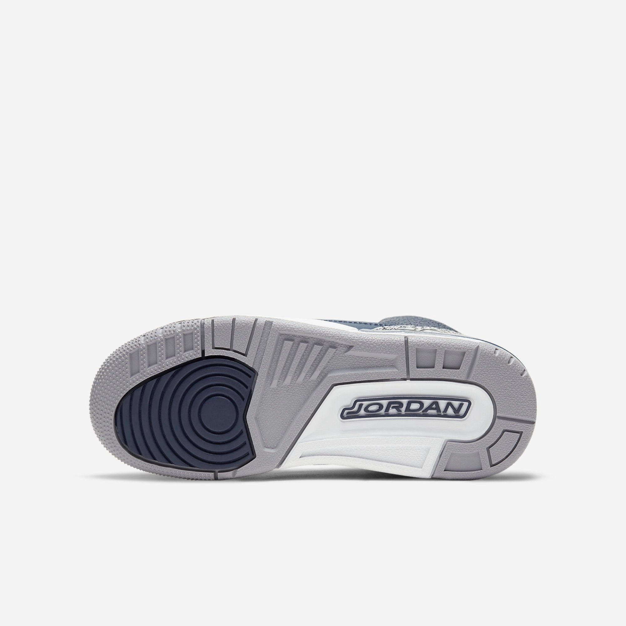 (GS) Air Jordan 3 Retro 'Georgetown Hoyas / Midnight Navy' (2021) 398614-401 Air Jordan 3 Retro Throwback Sneakers