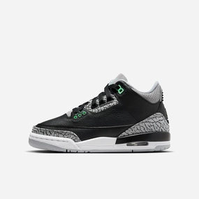 (GS) Air Jordan 3 Retro 'Green Glow' (2024) DM0967-031 Air Jordan 3 retro sneakers with throwback vibe