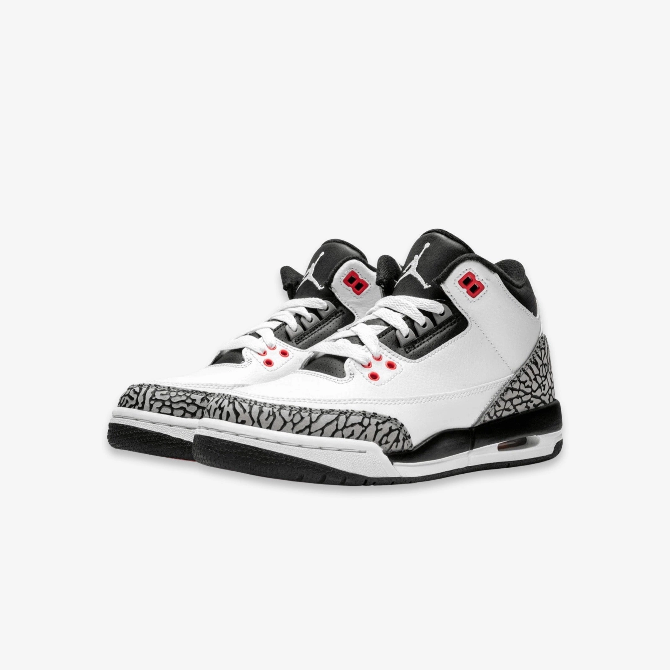 (GS) Air Jordan 3 Retro 'Infrared 23' (2014) 398614-123 Air Jordan 3 Retro Throwback Sneakers