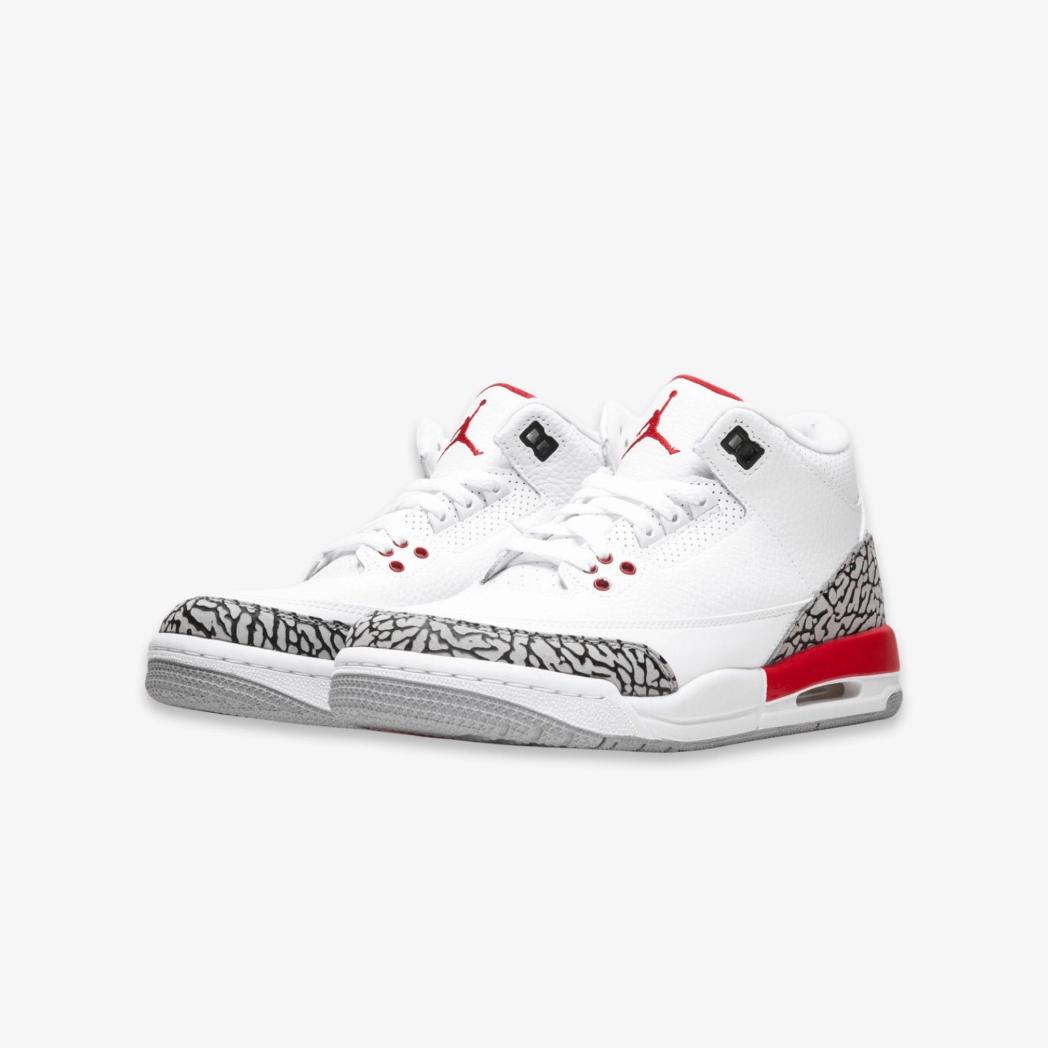 (GS) Air Jordan 3 Retro 'Katrina / Hall Of Fame' (2018) 398614-116 Air Jordan 3 Retro Throwback Sneakers