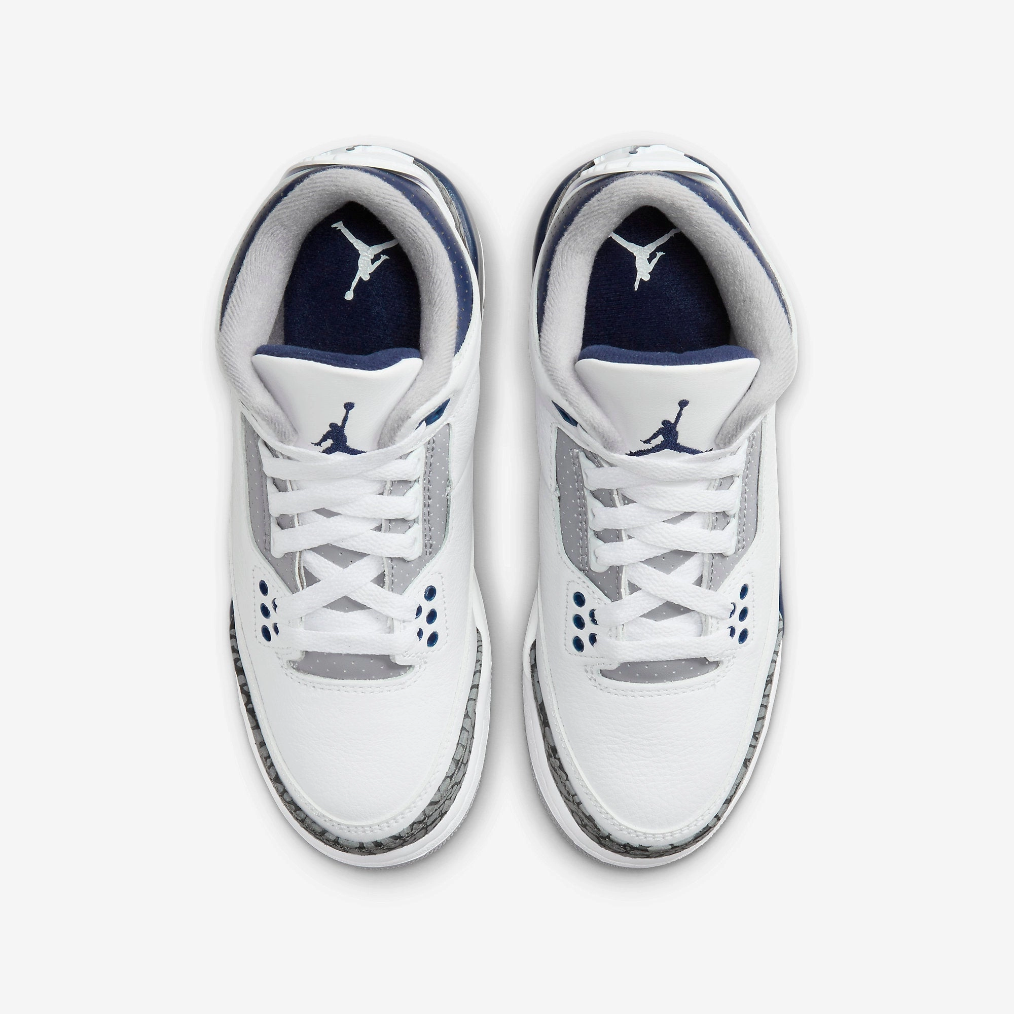 (GS) Air Jordan 3 Retro 'Midnight Navy' (2023) DM0967-140 Air Jordan 3 Retro Throwback Sneakers
